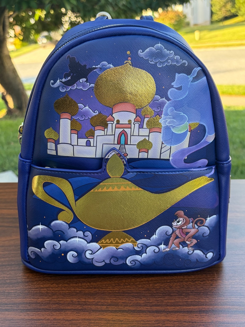 Loungefly Disney Aladdin Jasmine Castle Series Mini Backpack NWT